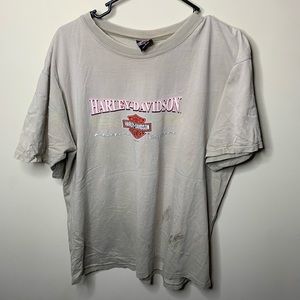 True Vintage made in USA Harley Davidson motorcycles short sleeve T-shirt 2000